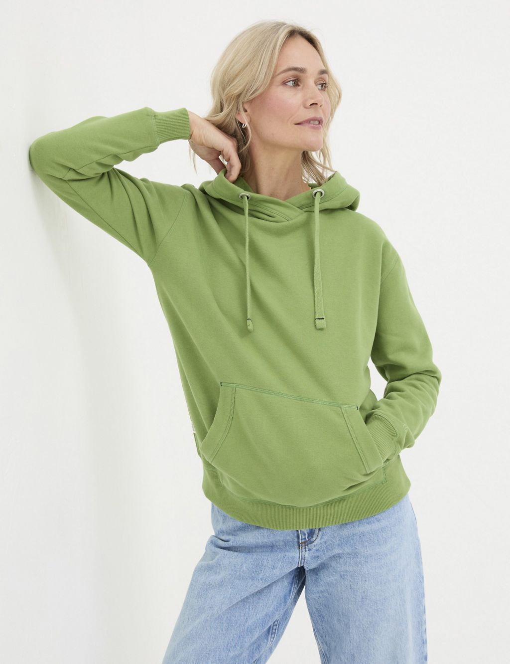 Cotton Rich Ribbed Hoodie 3 of 5
