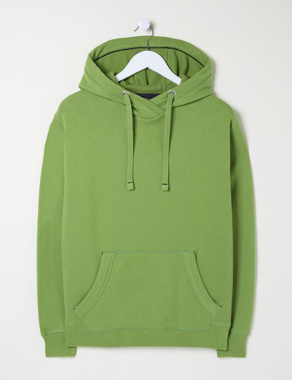 Cotton Rich Ribbed Hoodie 1 of 5