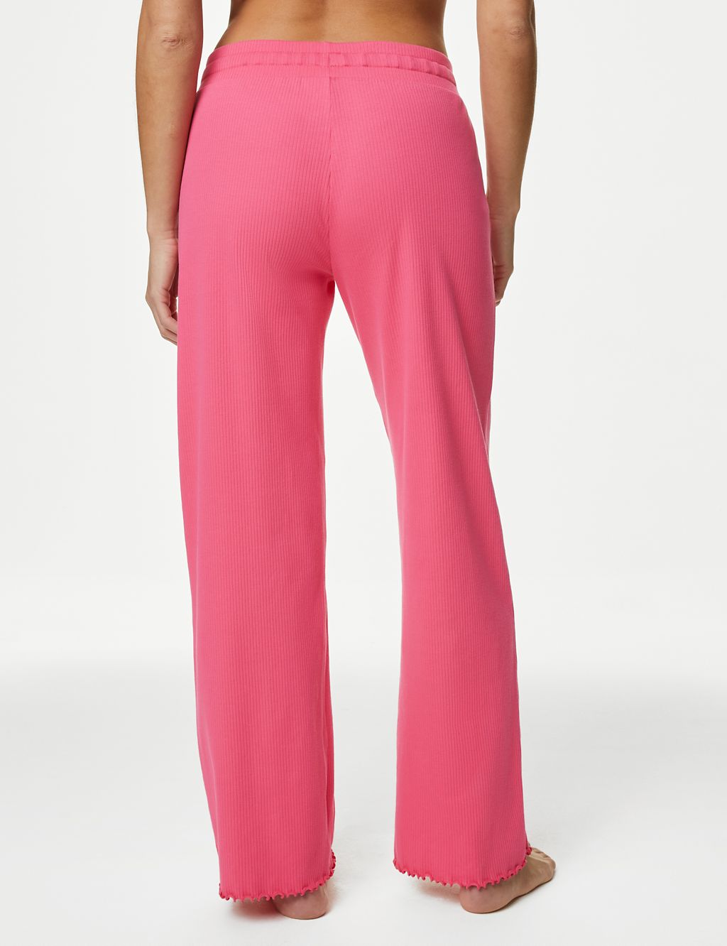 Cotton Rich Ribbed Lounge Pants 5 of 6