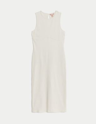 Cotton Rich Ribbed Nightdress Image 2 of 5