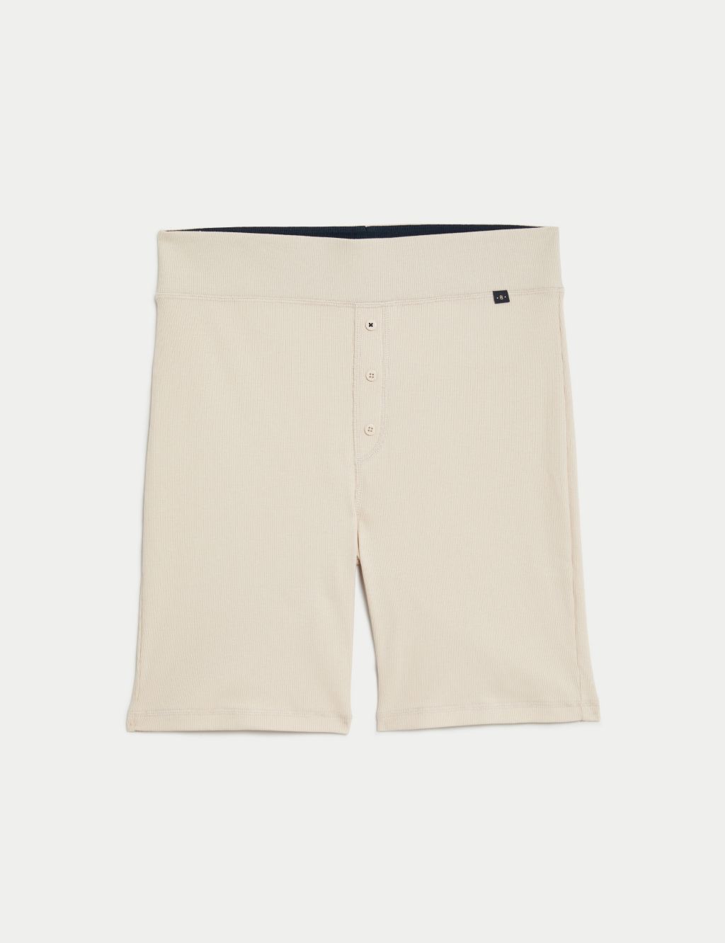 Cotton Rich Ribbed Shorts 1 of 7