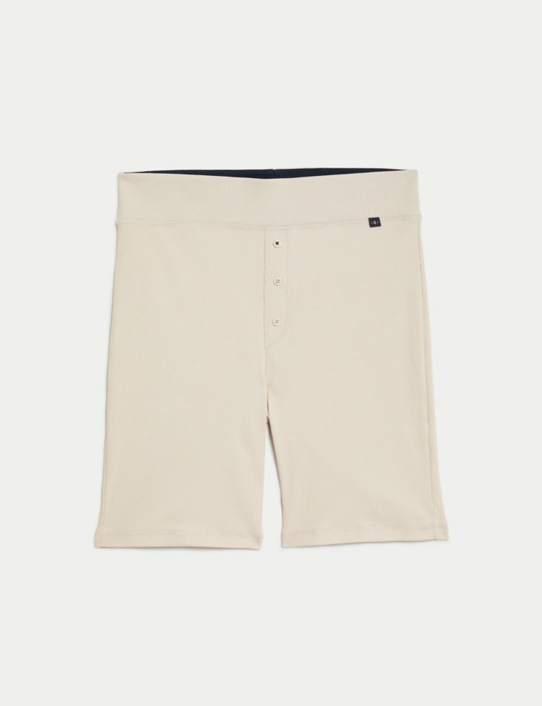 Cotton Rich Ribbed Shorts 2 of 7