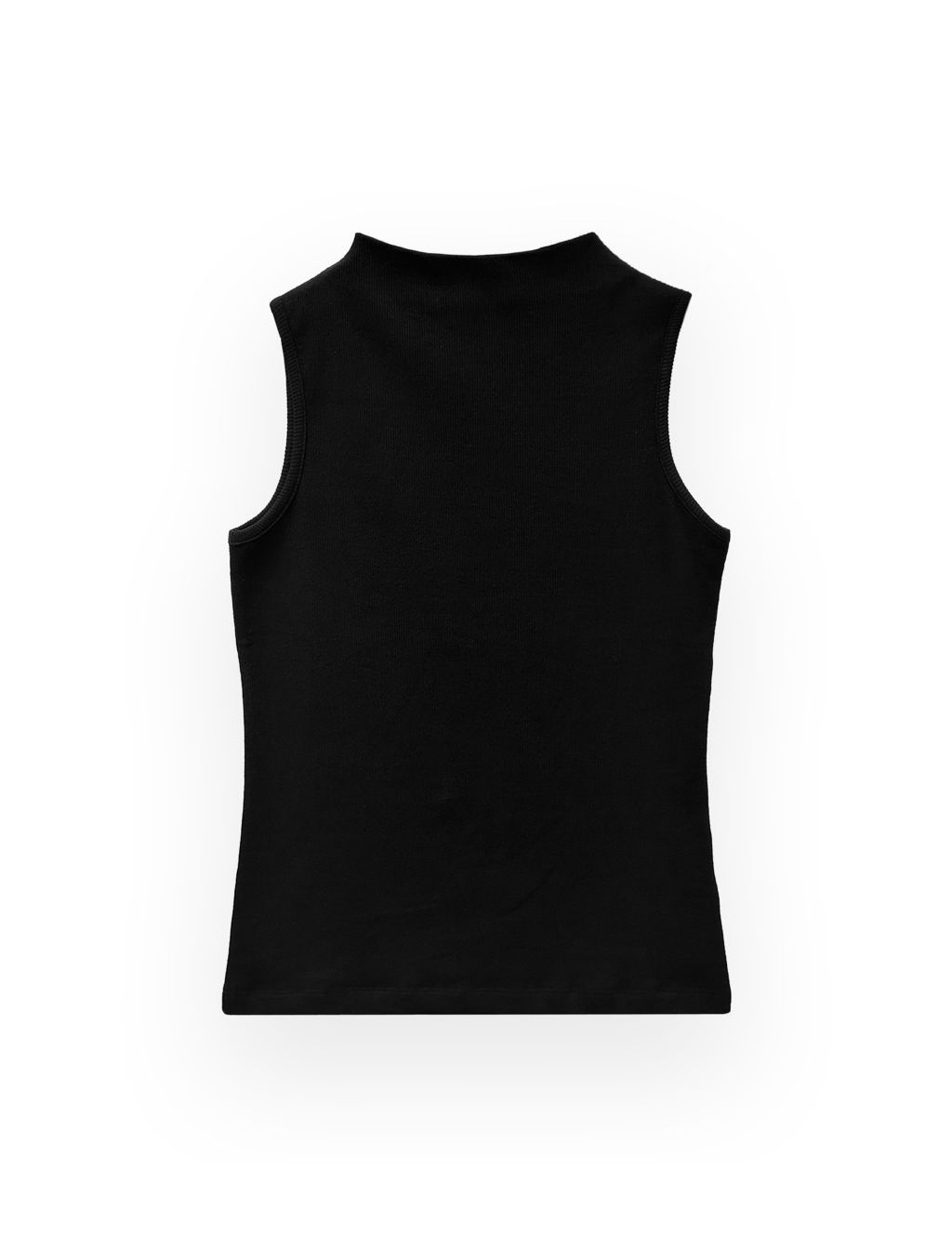 Cotton Rich Ribbed Vest 1 of 4