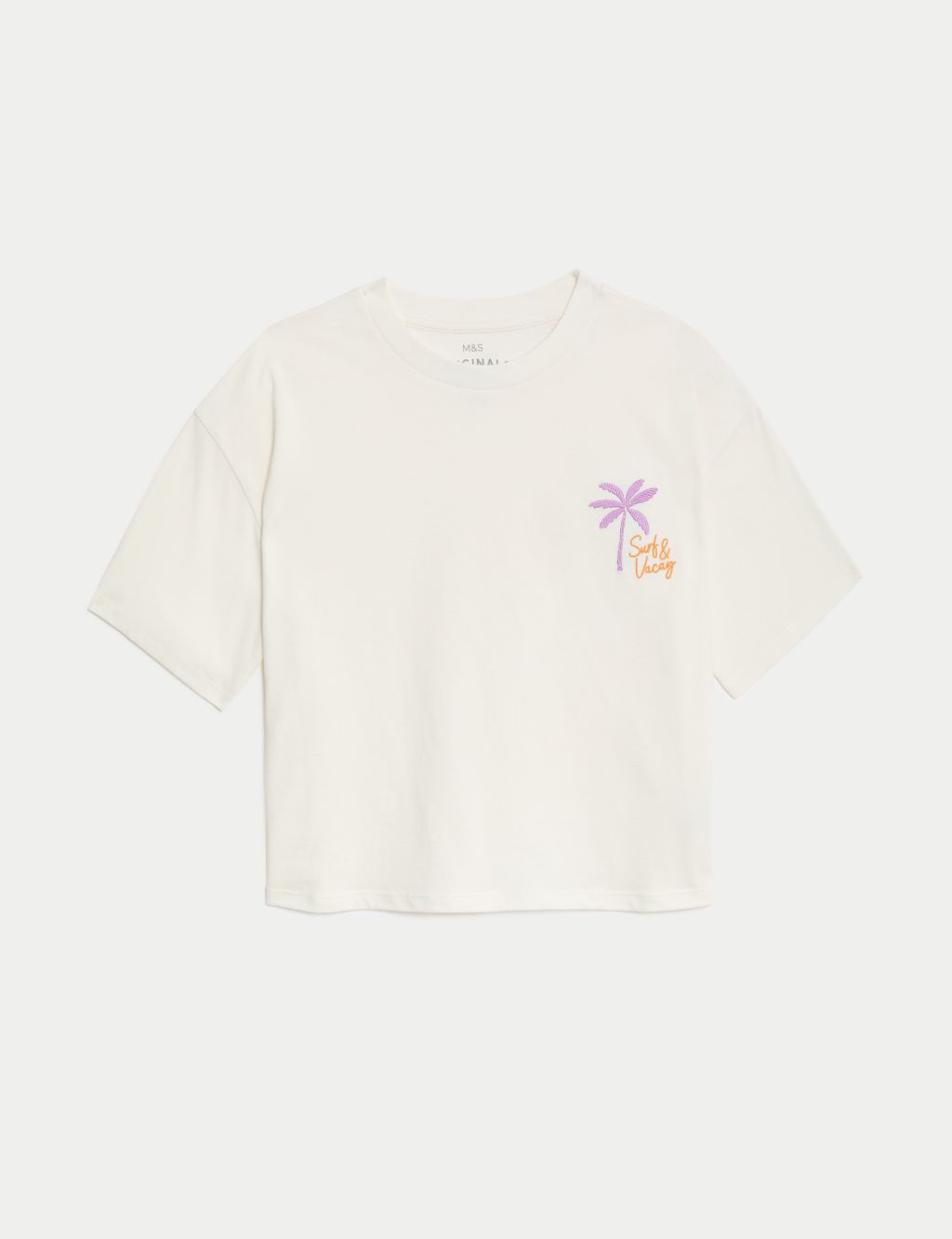 Cotton Rich San Graphic T-Shirt (6-16 Yrs) 1 of 5