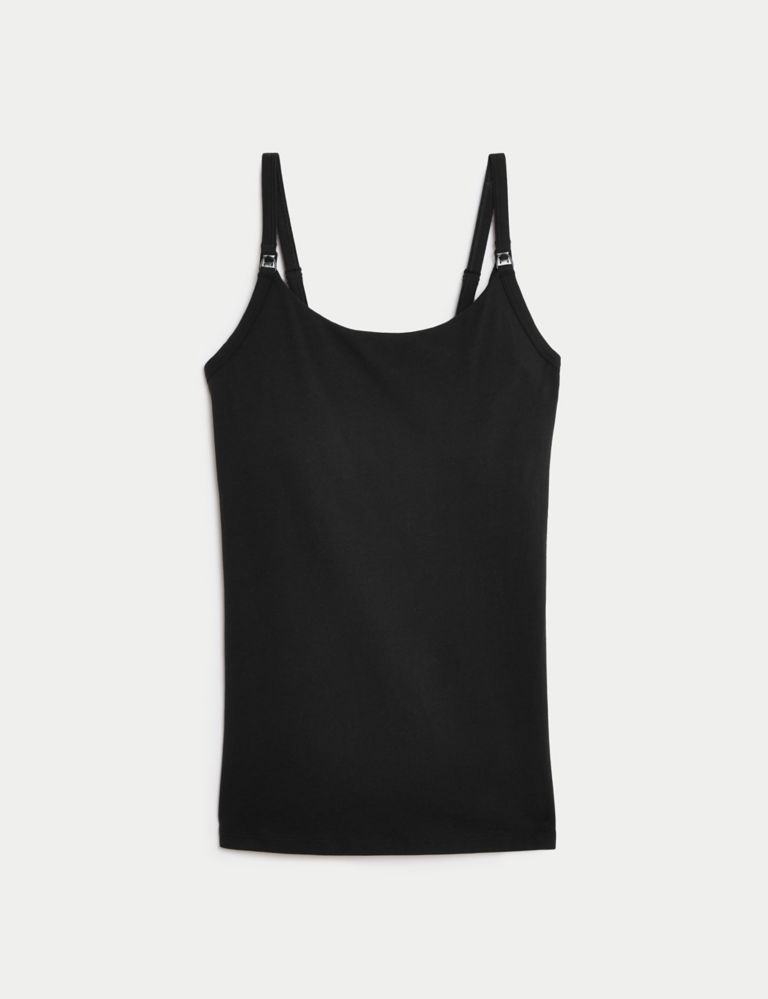 Plain Round Neck Black Army Poly Cotton Vest at Rs 55/piece in