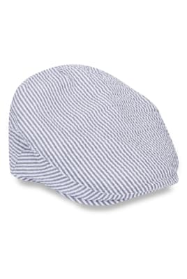 Seersucker store flat cap