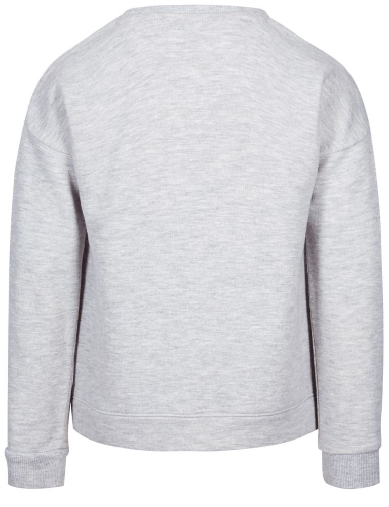 Cotton Rich Sequin Sweatshirt (3-16 Years) 6 of 6