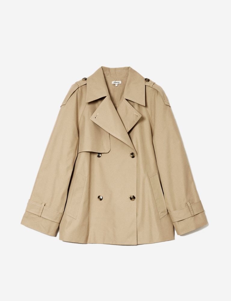 Cotton Rich Short Trench Coat 2 of 4