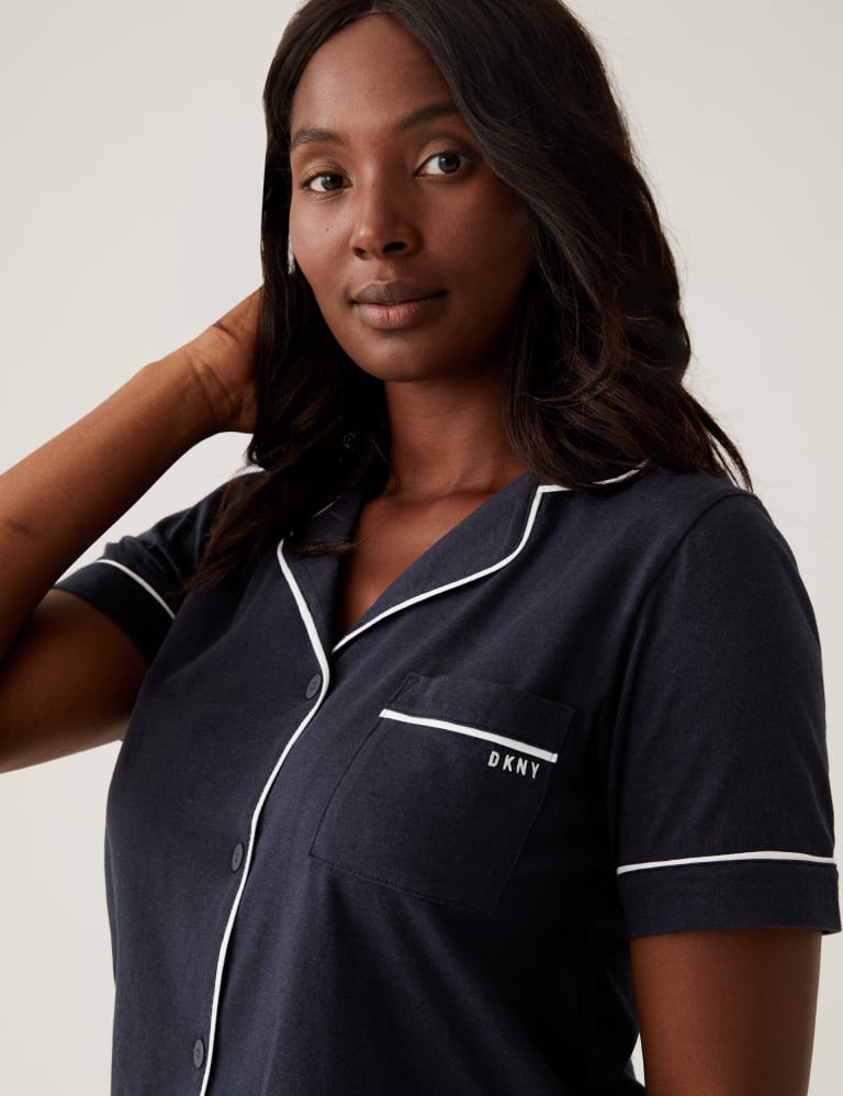 Cotton Rich Shortie Pyjama Set DKNY M S