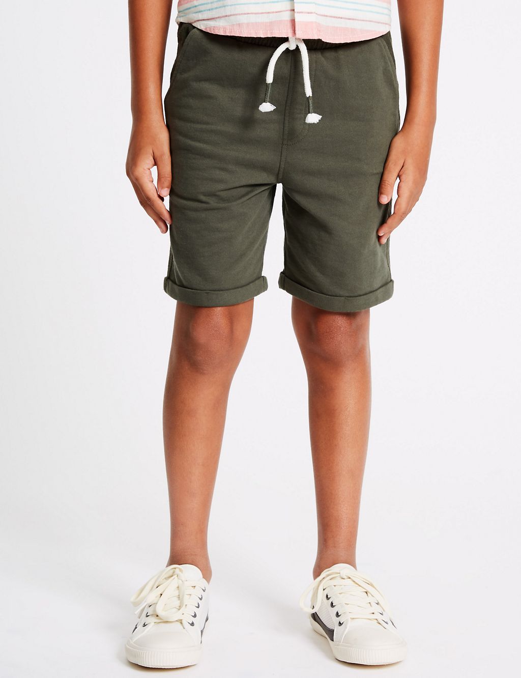 Cotton Rich Shorts (3-16 Years) 2 of 4
