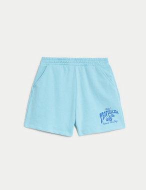 Cotton Rich Shorts (6-16 Yrs) Image 2 of 6