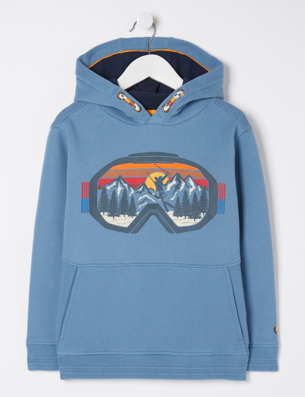 Cotton Rich Ski Goggles Hoodie  (3-13 Yrs) 1 of 4