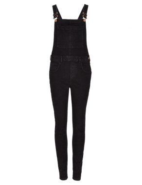Cotton Rich Skinny Dungarees Image 2 of 4