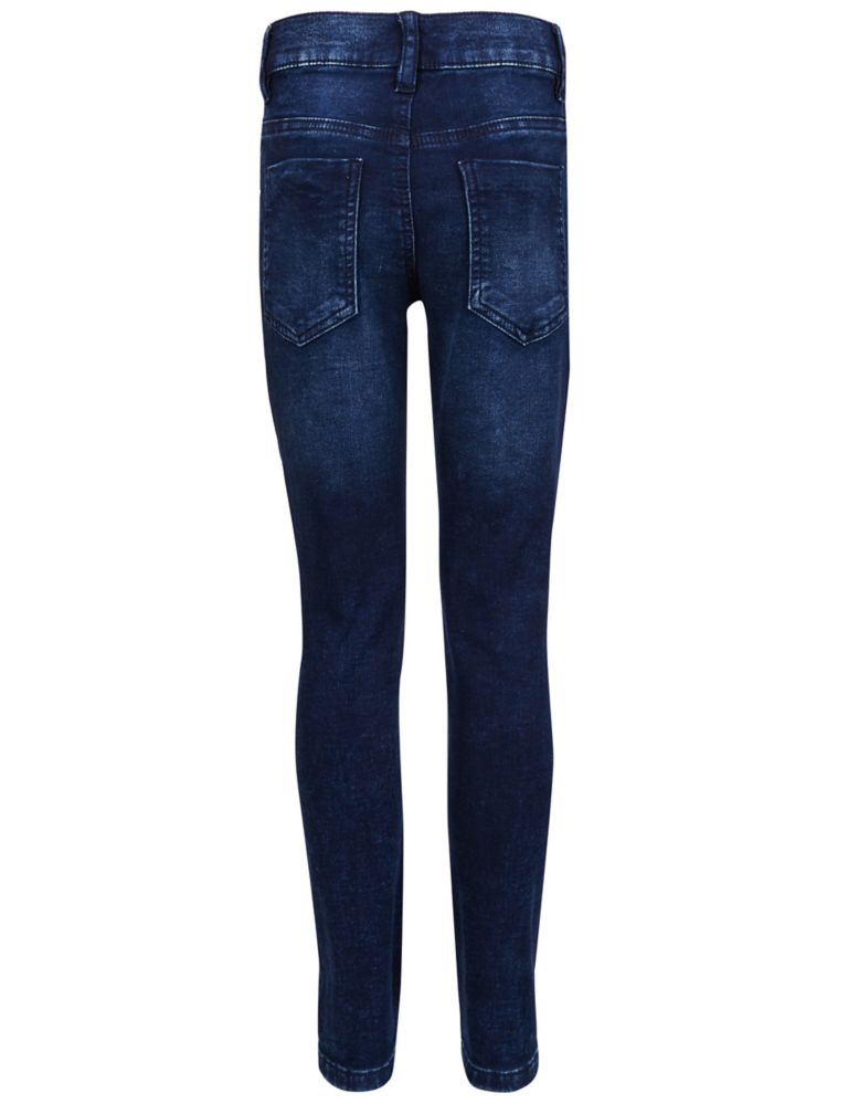 Cotton Rich Skinny Fit Jeans (3-14 Years) 7 of 7
