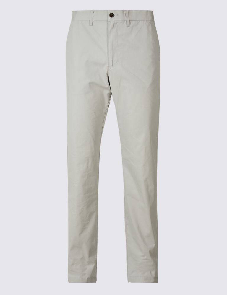 Cotton Rich Slim Fit Chinos 2 of 4