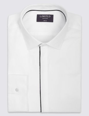 black dinner shirt uk