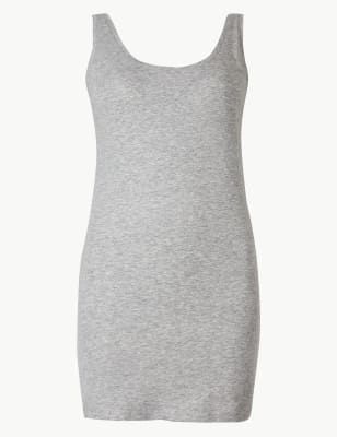 Long vest outlet top dress