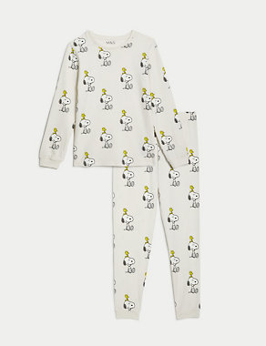 Cotton Rich Snoopy™ Pyjamas (6-16 Yrs) Image 2 of 5