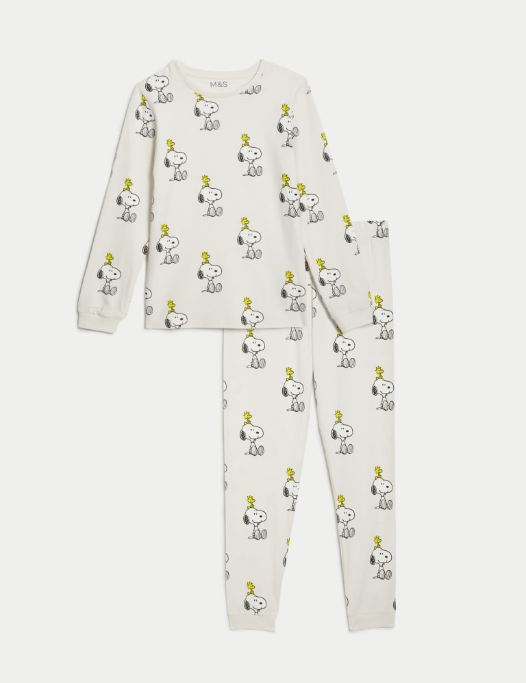 Cotton Rich Snoopy™ Pyjamas (6-16 Yrs) 2 of 5