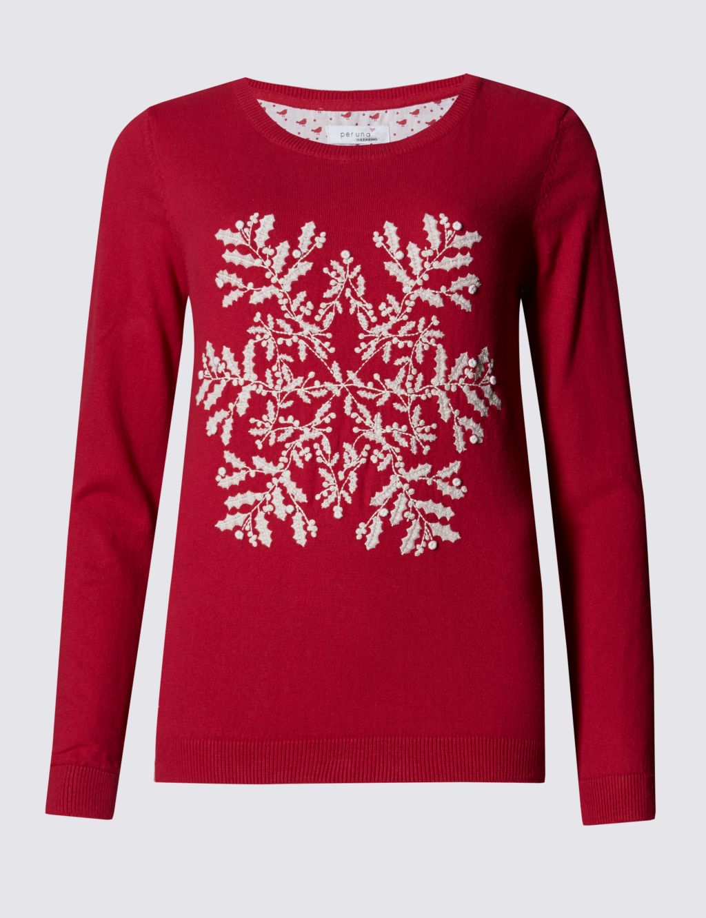 Cotton Rich Snowflake Jumper 1 of 3