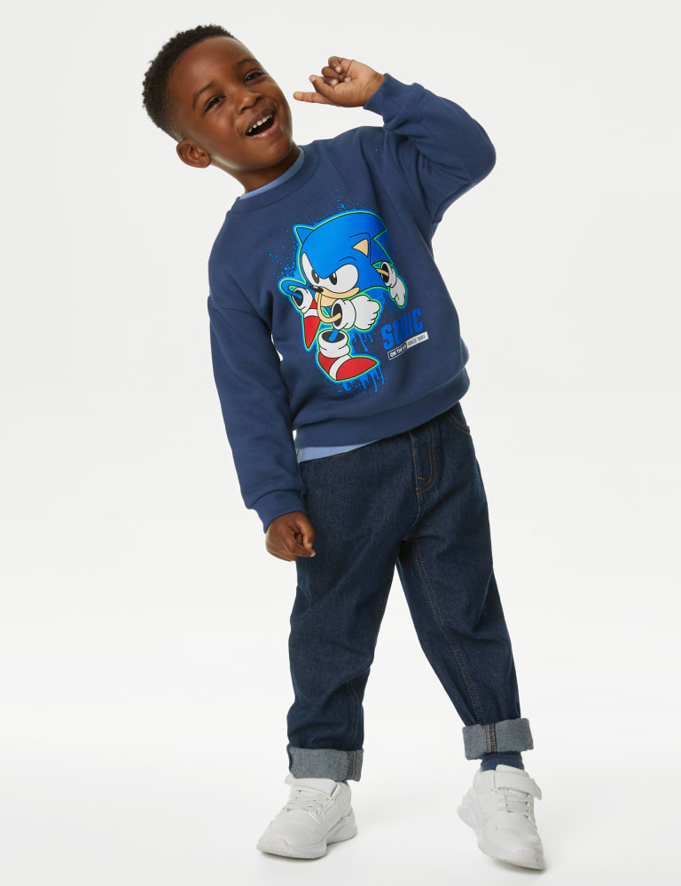 Sonic the hedgehog sweatshirt on sale jacket hoodie