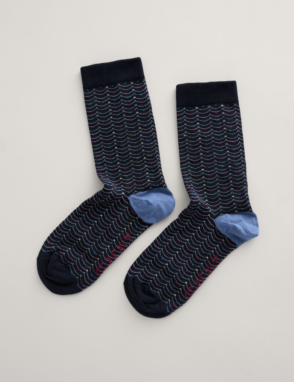 Cotton Rich Sparkle Garland Ankle High Socks | Seasalt Cornwall | M&S