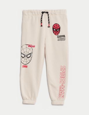 Cotton Rich Spider-Man™ Joggers (2-8 Yrs) Image 2 of 7