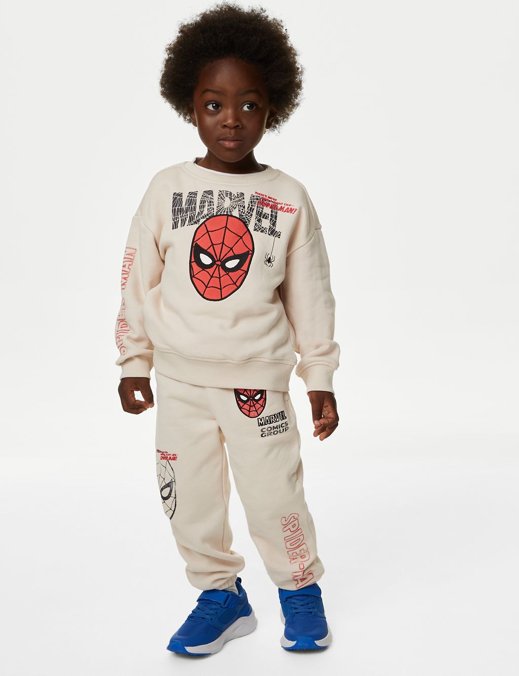 Cotton Rich Spider-Man™ Joggers (2-8 Yrs) 3 of 7