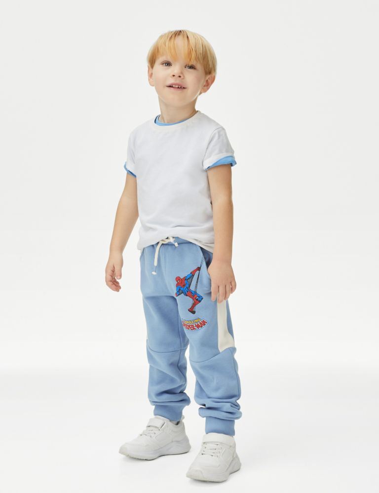 Cotton Rich Spider-Man™ Joggers (2-8 Yrs) 1 of 6