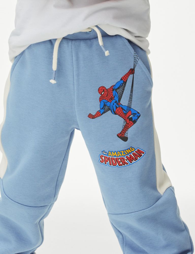 Cotton Rich Spider-Man™ Joggers (2-8 Yrs) 3 of 6