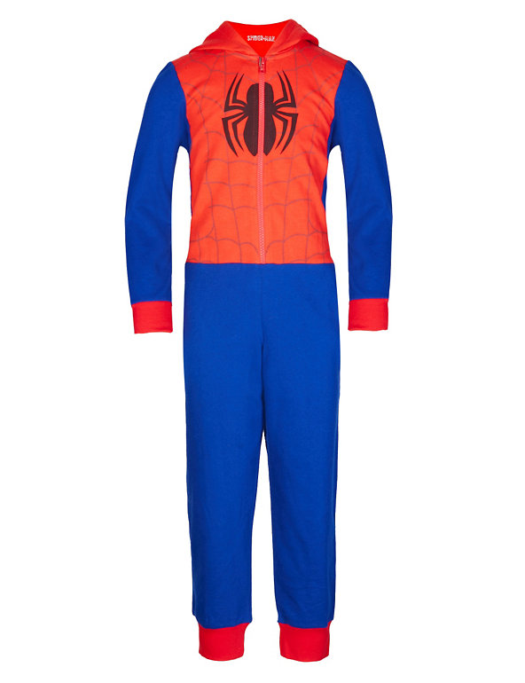 Cotton Rich Spider-Man™ Onesie Image 1 of 2