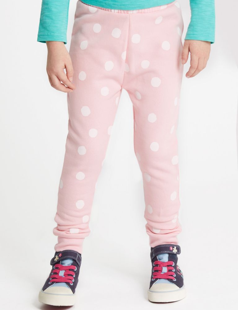 Cotton Rich Spotted Joggers (3 Months - 7 Years) 3 of 4