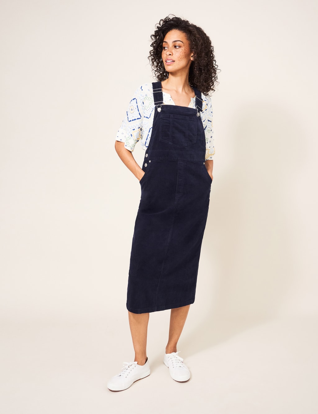 Ladies black pinafore online