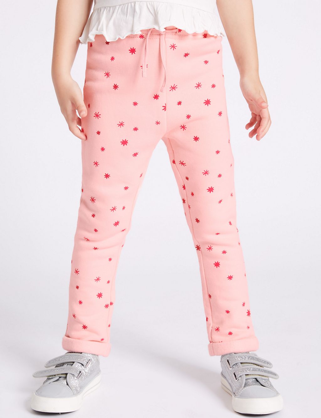 Cotton Rich Star Joggers (3 Months - 7 Years) 2 of 4