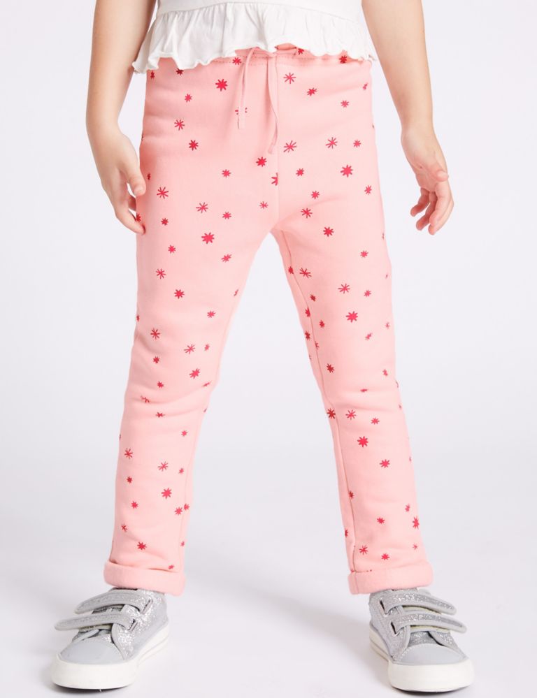 Cotton Rich Star Joggers (3 Months - 7 Years) 3 of 4
