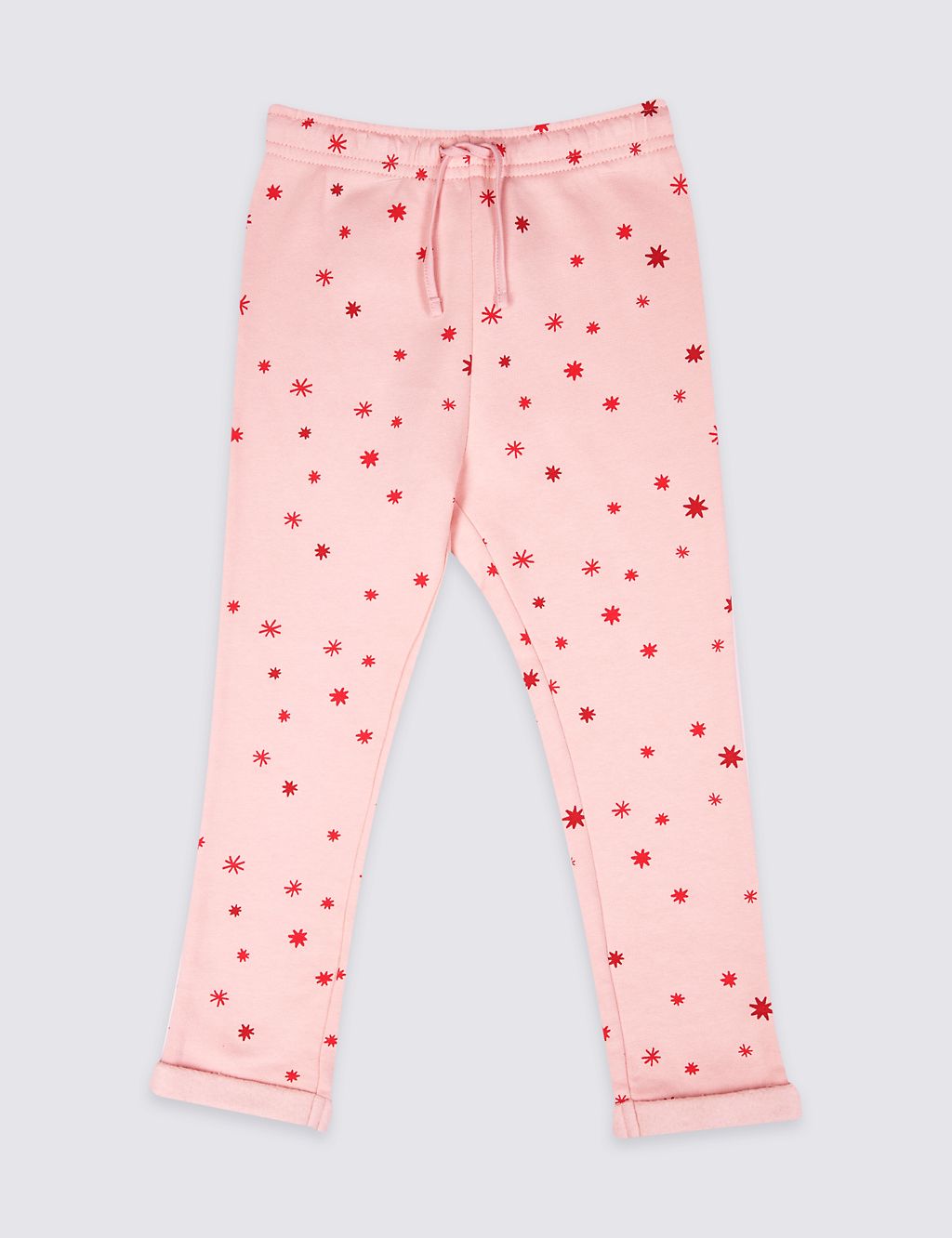 Cotton Rich Star Joggers (3 Months - 7 Years) 1 of 4