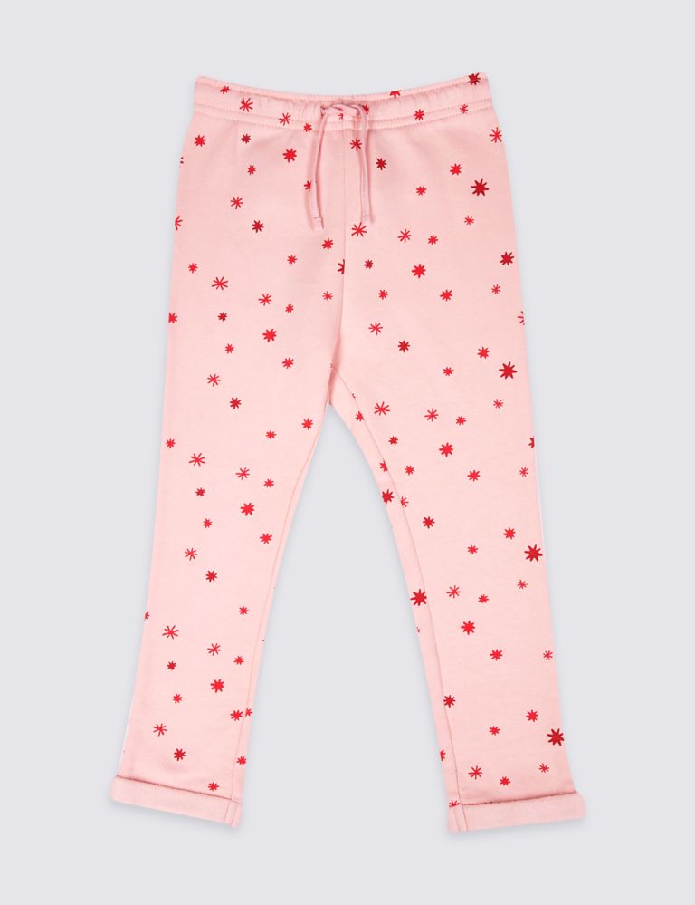 Cotton Rich Star Joggers (3 Months - 7 Years) 2 of 4