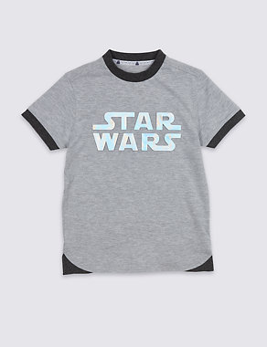 Cotton Rich Star Wars™ T-Shirt (3-14 Years) Image 2 of 3