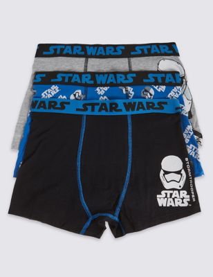 Cotton Rich Star Wars™ Trunks (3 - 16 Years) Image 1 of 1