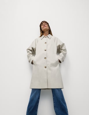 m and s mens trench coat