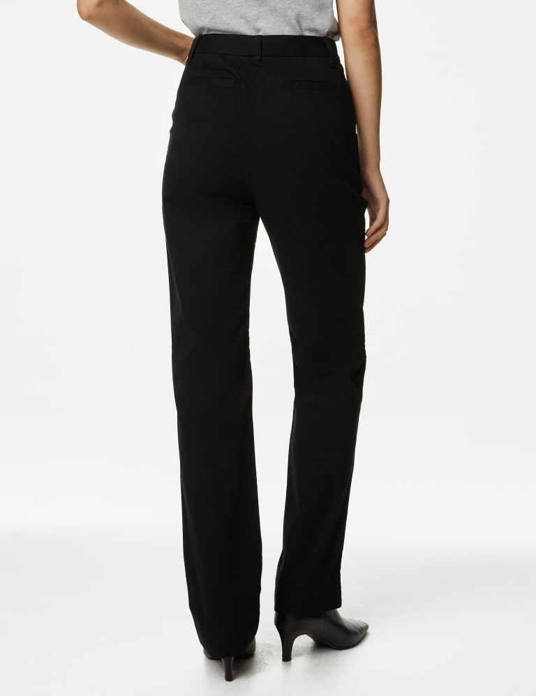 Cotton Rich Straight Leg Chinos