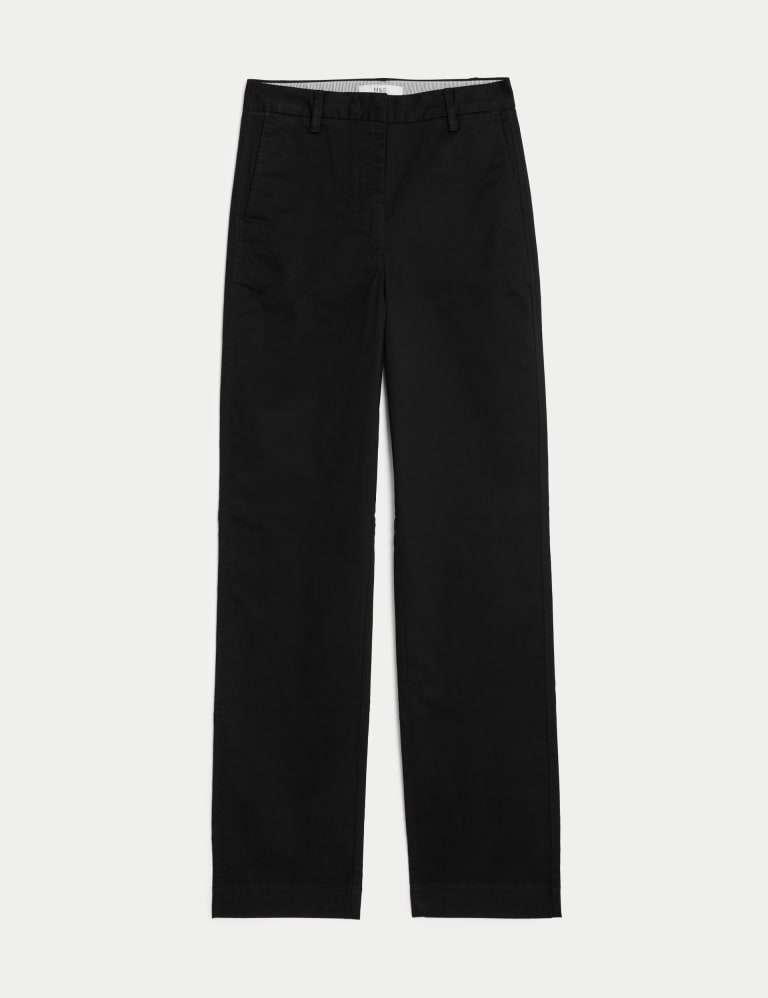 Cotton Rich Straight Leg Chinos 2 of 5