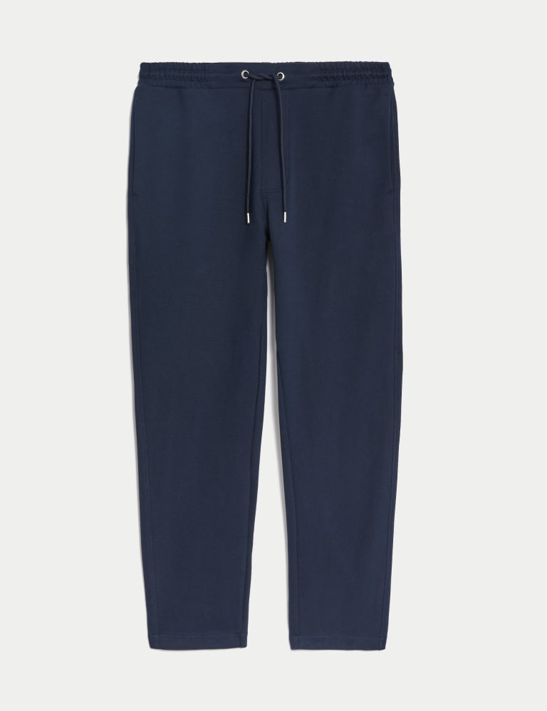 Cotton Rich Straight Leg Joggers | Autograph | M&S