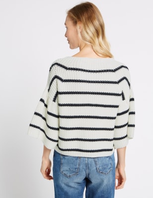 Flared hot sale sleeve jumpers