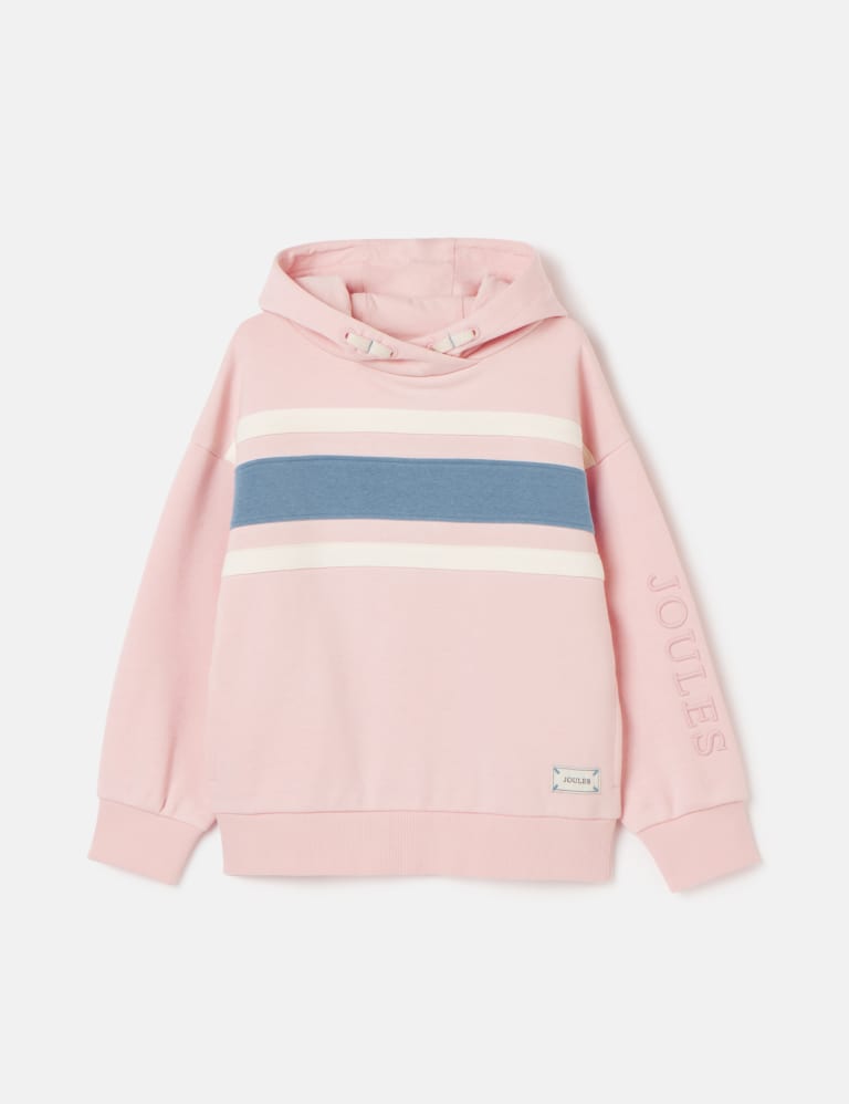 Joules pink hoodie best sale