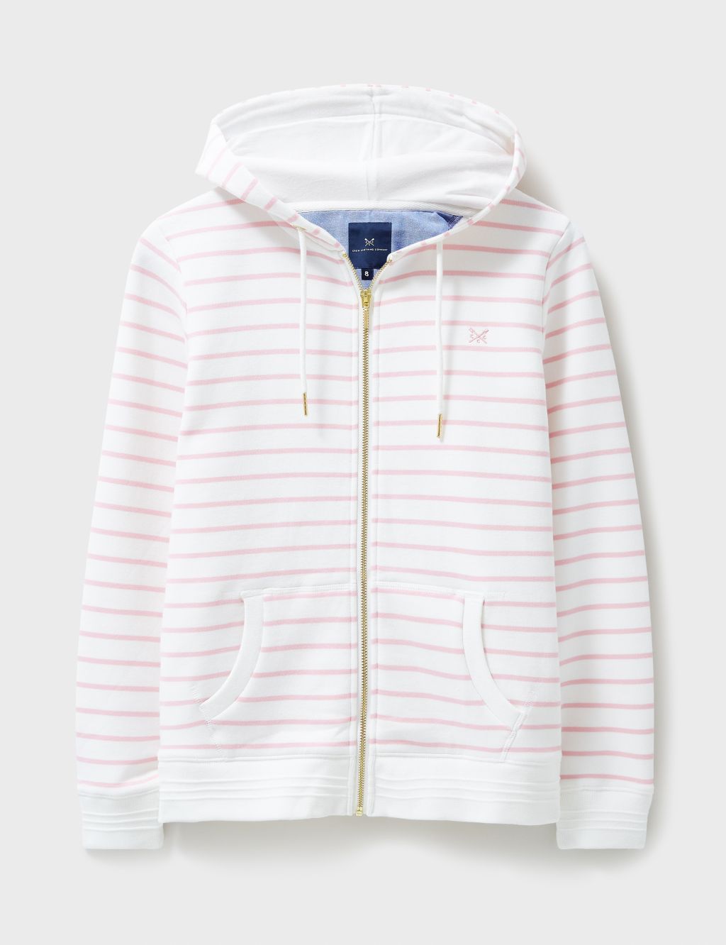 Cotton Rich Striped Hoodie 1 of 5
