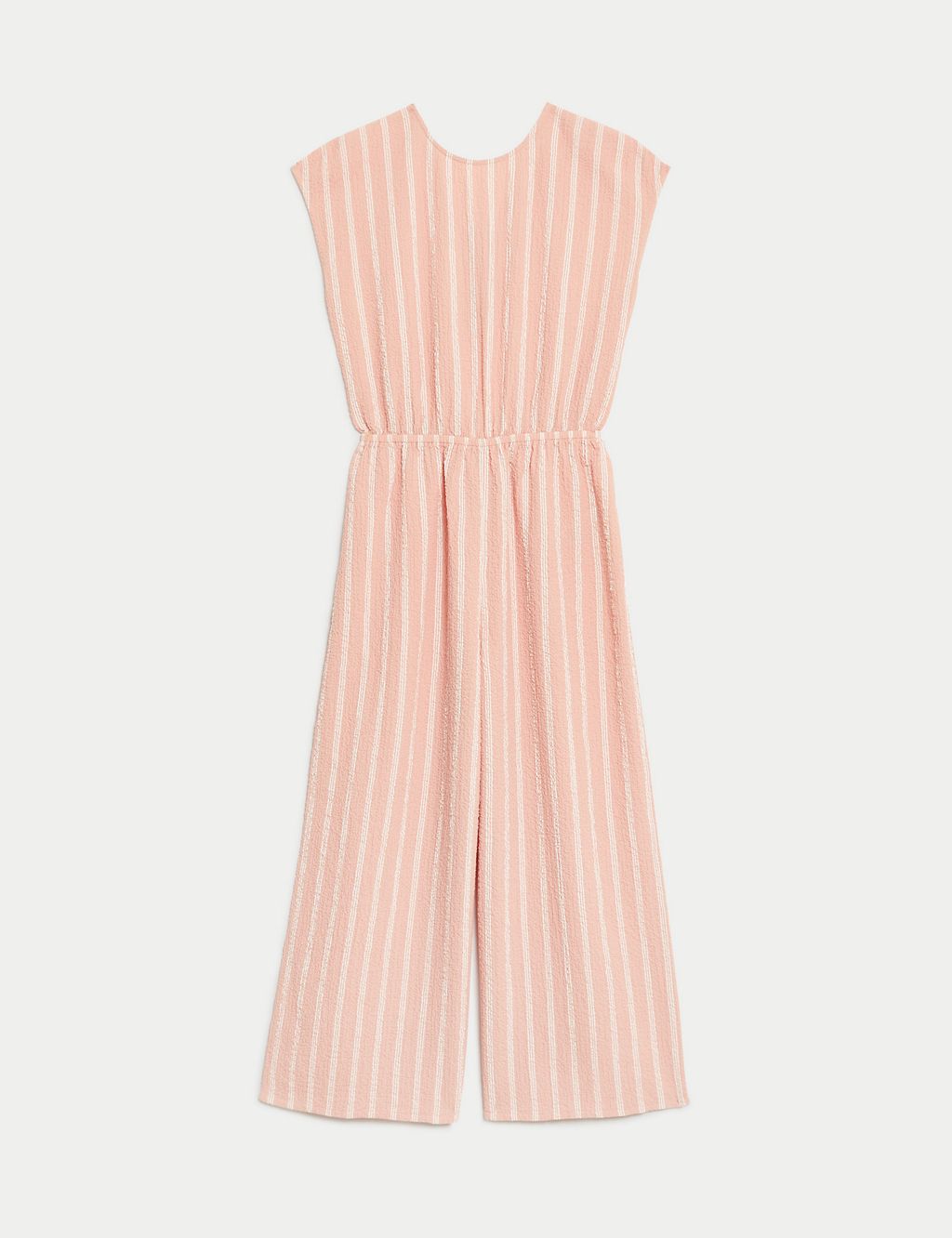 Cotton Rich Striped Jumpsuit (6-16 Yrs) 1 of 4