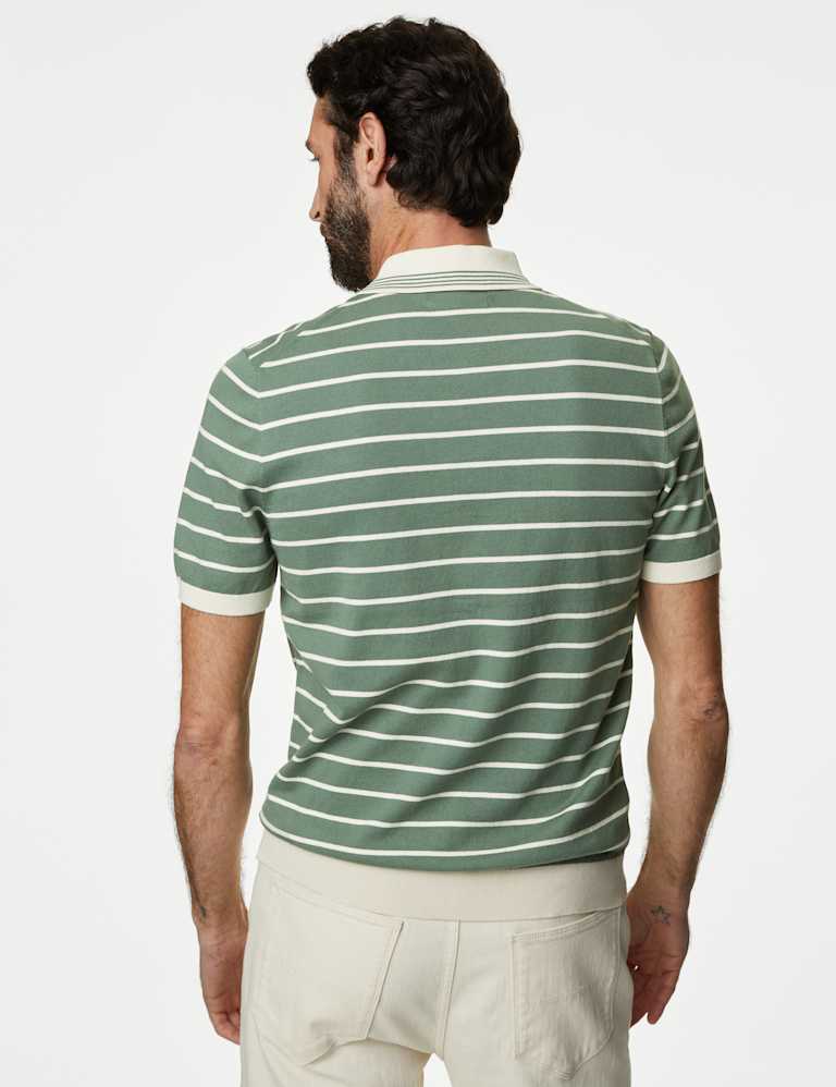 white polo shirt m&s