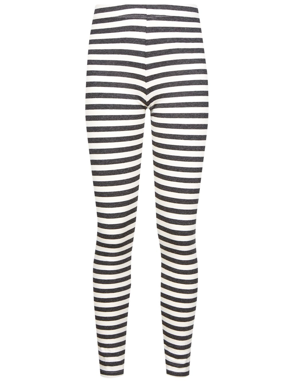 Cotton Rich Striped Leggings with StayNEW™ (3-14 Years) 4 of 5