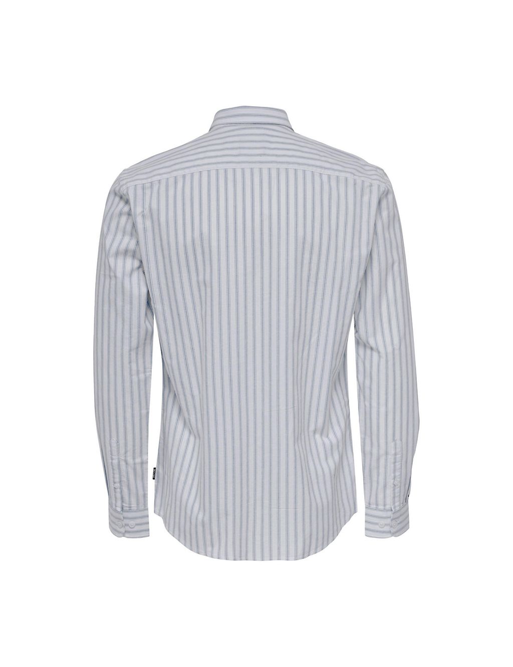 Cotton Rich Striped Oxford Shirt 2 of 2